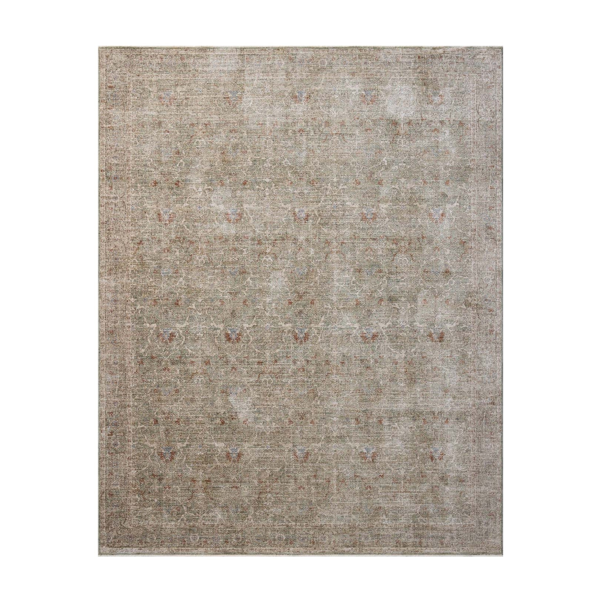 Amber Lewis x Loloi Ethel Spa / Rust Rug – 1