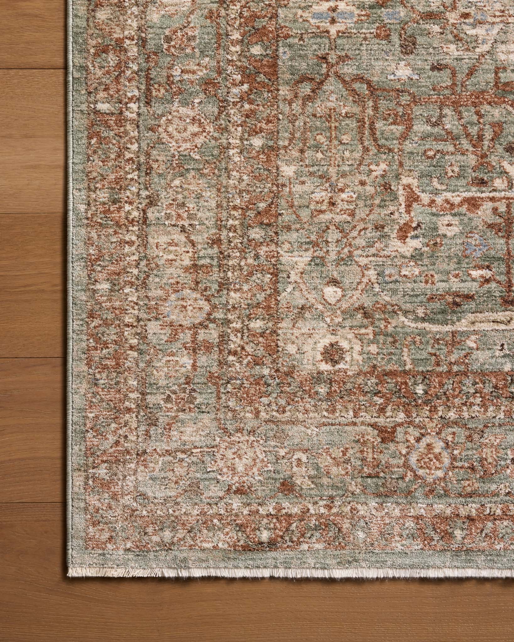 Amber Lewis x Loloi Ethel Lagoon / Brick Rug – 5