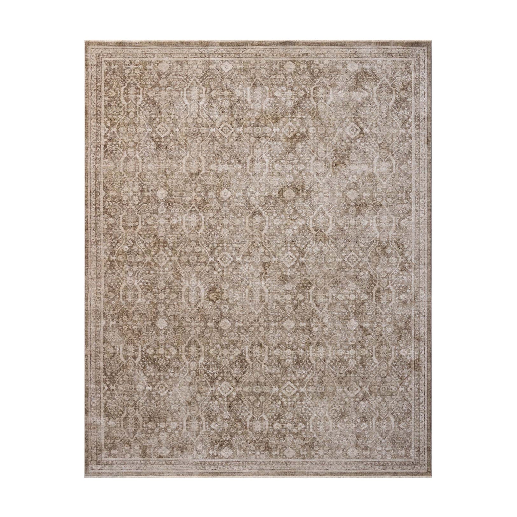 Amber Lewis x Loloi Ethel Olive / Natural Rug – 1