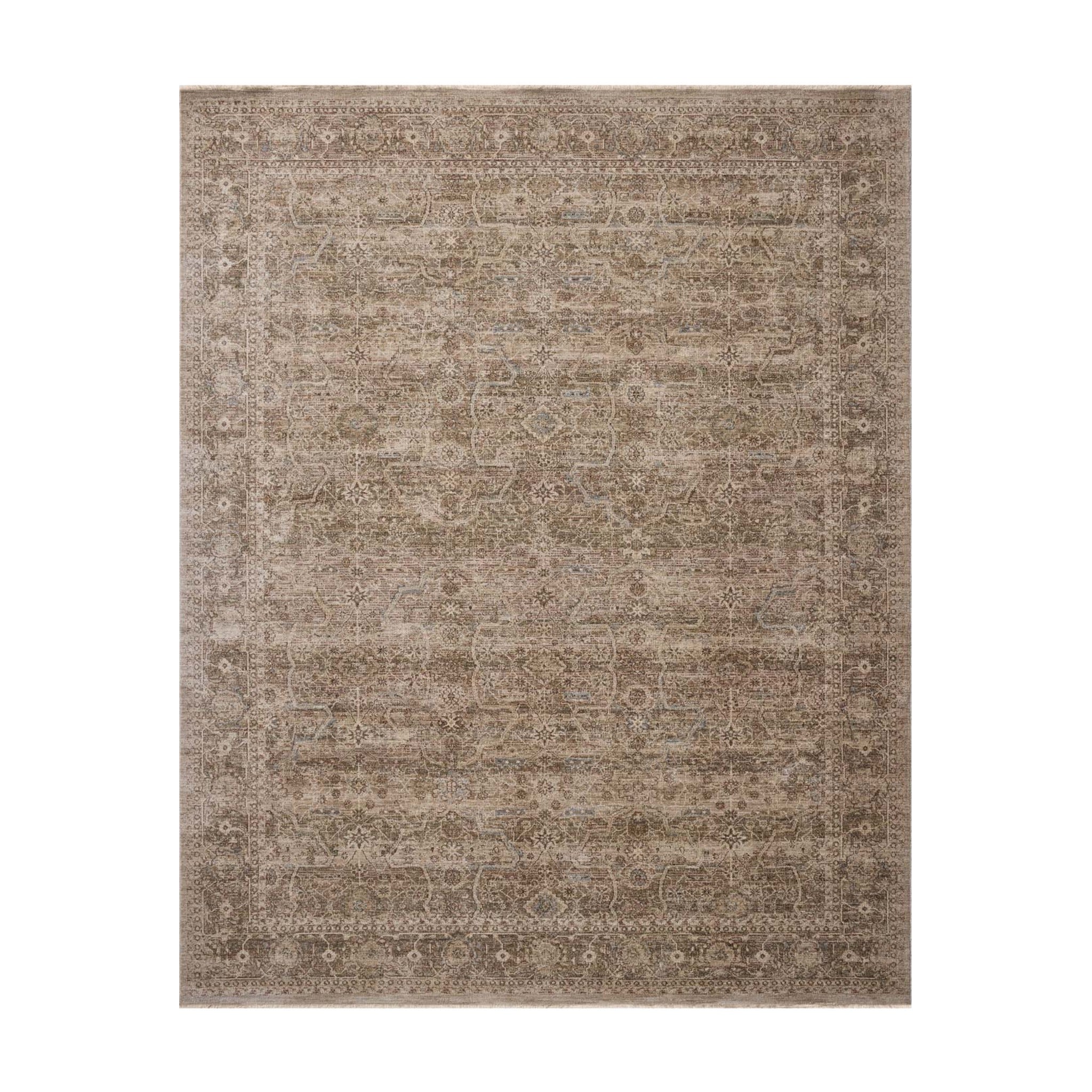 Amber Lewis x Loloi Ethel Sage / Natural Rug – 1