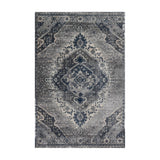 Magnolia Home By Joanna Gaines x Loloi Everly Silver / Grey Rug RUGS - synthetic Loloi 18" x 18"