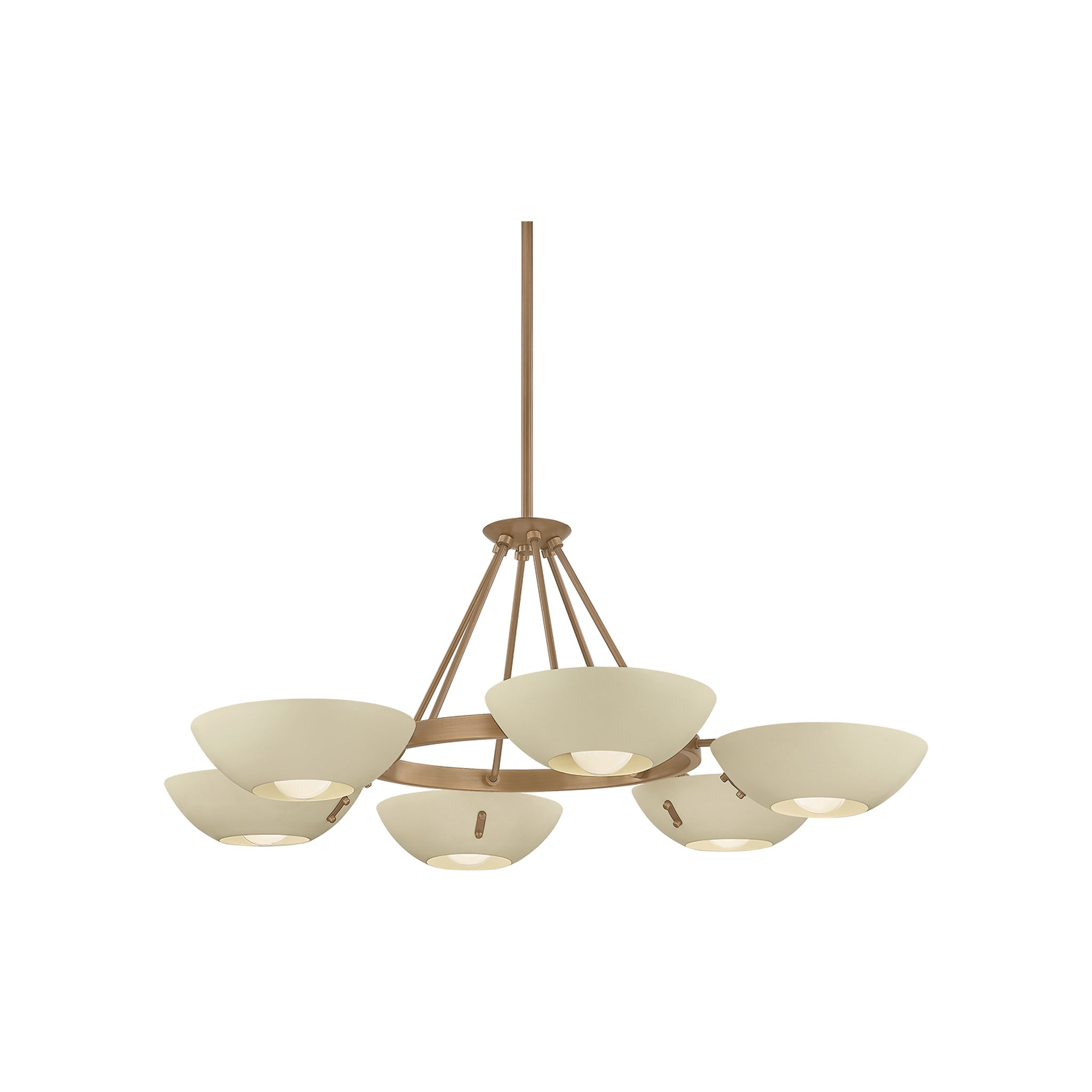Alturas Chandelier LIGHTING - chandelier Hudson Valley Lighting Patina Brass Small