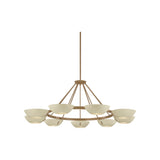 Alturas Chandelier LIGHTING - chandelier Hudson Valley Lighting Patina Brass Large