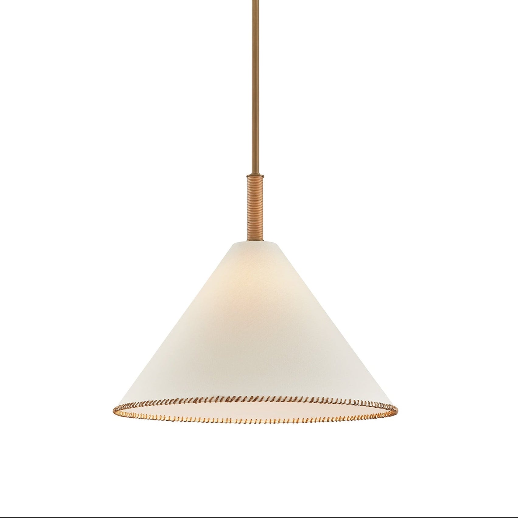 Stoney Pendant LIGHTING - pendant Hudson Valley Lighting Patina Brass