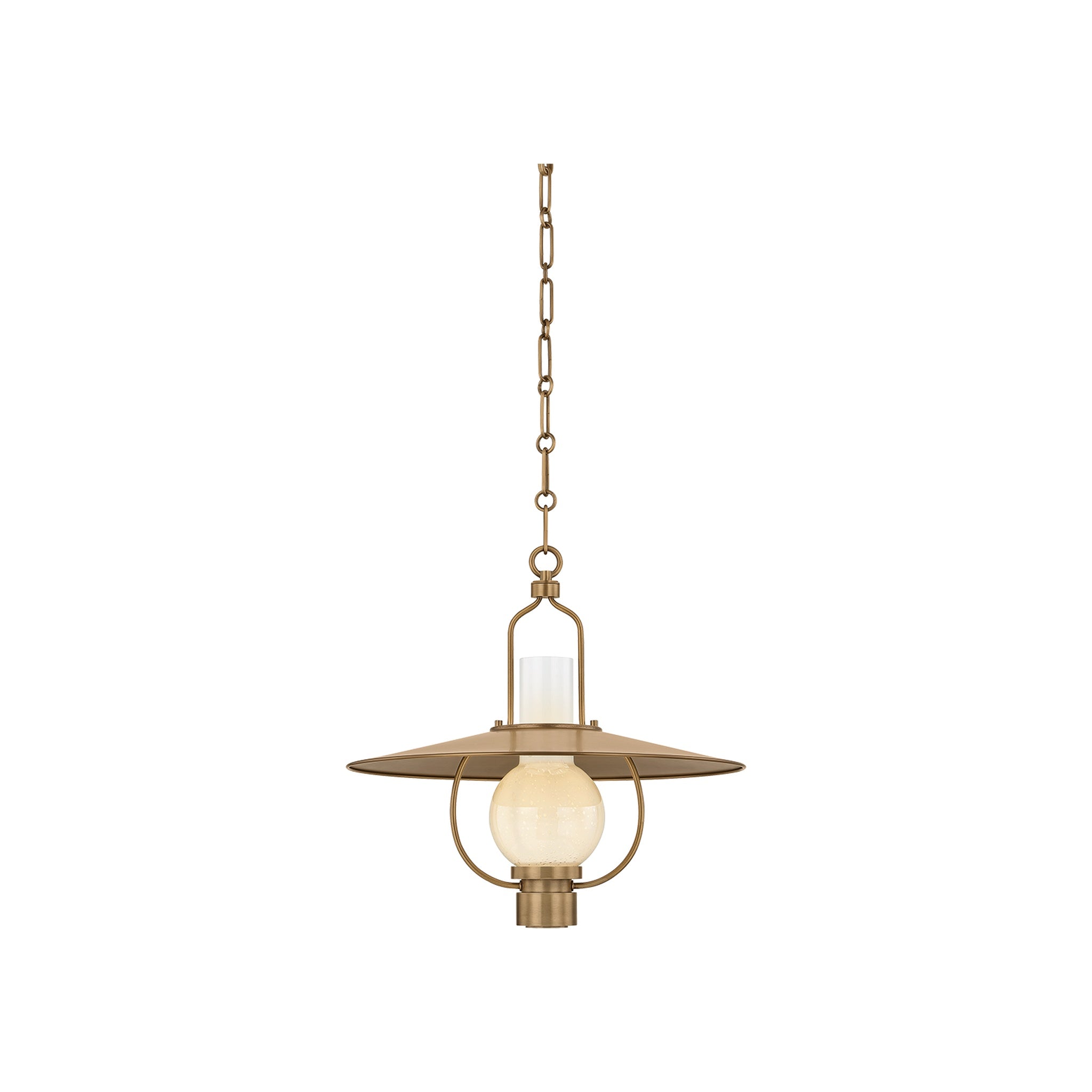 Cahill Lantern LIGHTING - lantern Hudson Valley Lighting Patina Brass Small