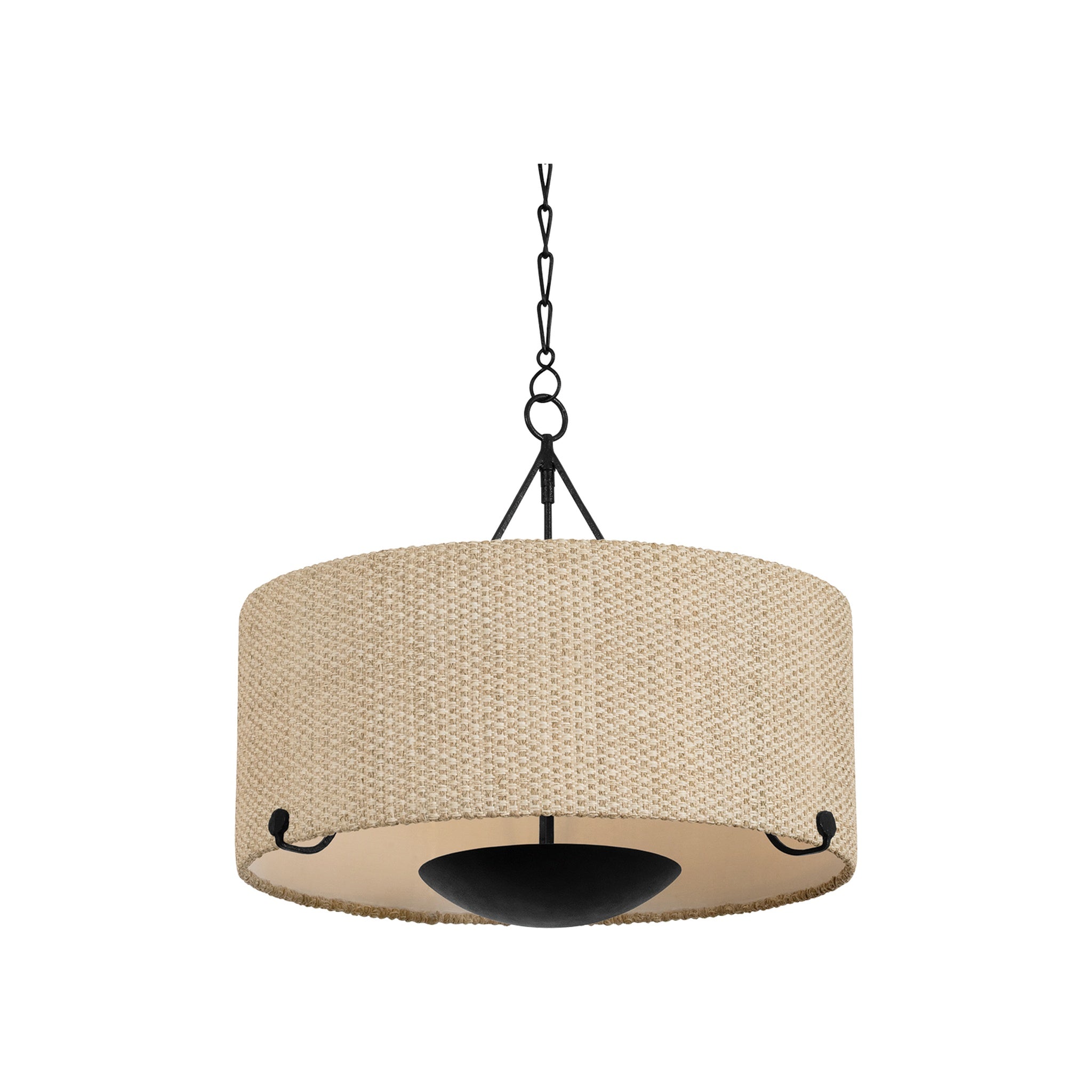 Elias Chandelier LIGHTING - chandelier Hudson Valley Lighting Forged Iron Small