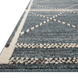 Loloi Fabian Denim / Charcoal 2-RUGS - patterned Loloi