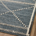Loloi Fabian Denim / Charcoal 2-RUGS - patterned Loloi