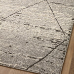 Loloi Fabian Grey / Charcoal 2-RUGS - patterned Loloi
