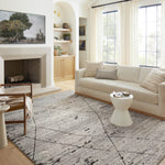 Loloi Fabian Grey / Charcoal 2-RUGS - patterned Loloi