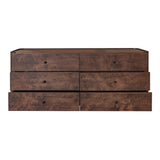 Garrick 6 Drawer Dresser FURNITURE - dressers & chests Moe's Furniture