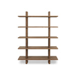 Cadman Large Bookcase FURNITURE - bookshelves Moe's Furniture Brown