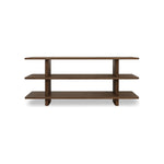 Cadman Small Bookcase FURNITURE - bookshelves Moe's Furniture Brown
