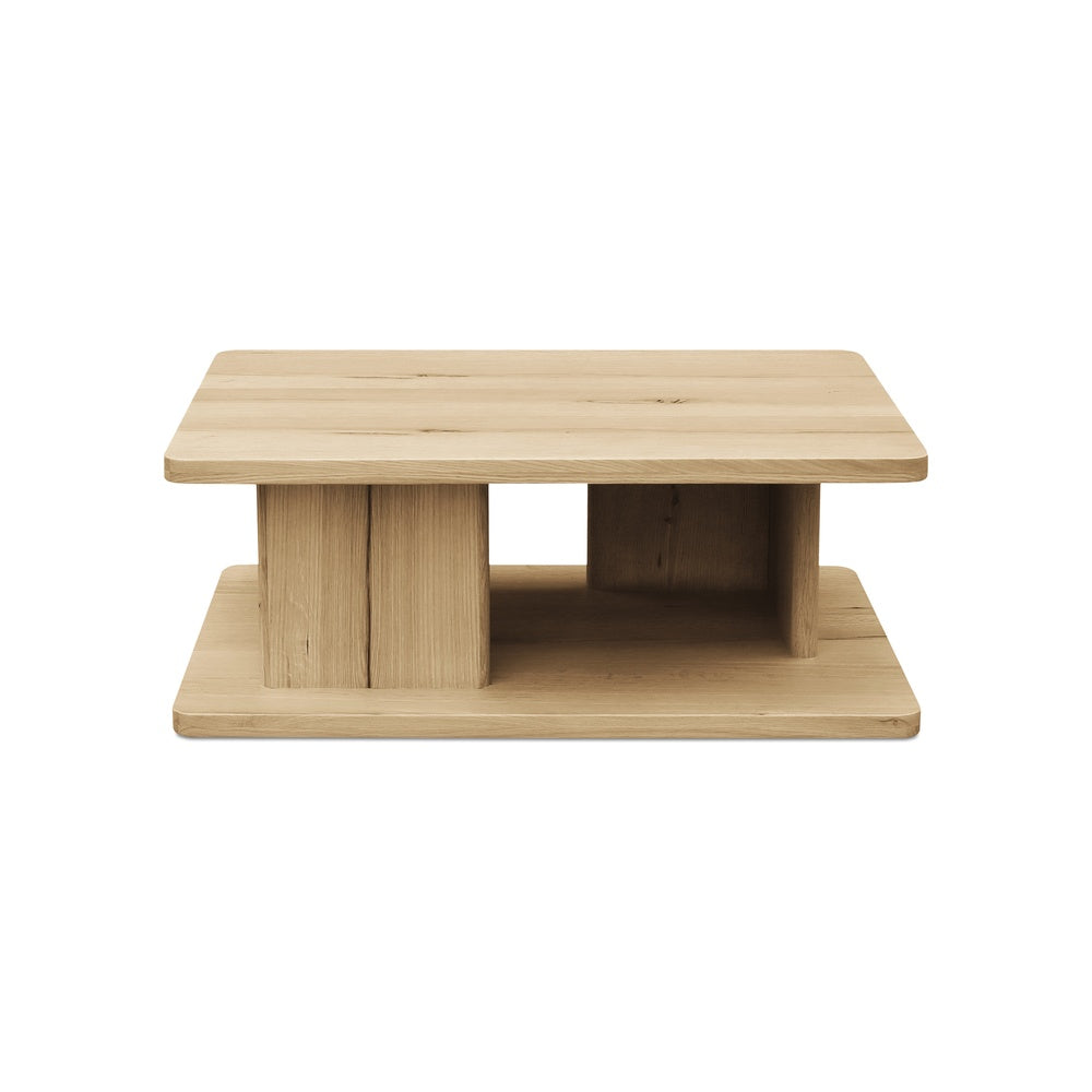 Cadman Small Coffee Table FURNITURE - coffee tables Moe's Furniture Rustic Oak