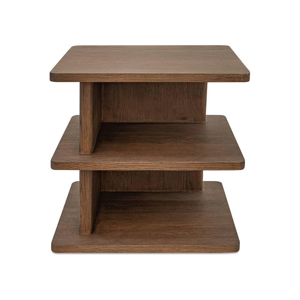 Cadman Side Table FURNITURE - side tables Moe's Furniture Dark Brown