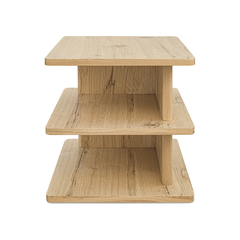 Cadman Side Table FURNITURE - side tables Moe's Furniture Rustic Oak
