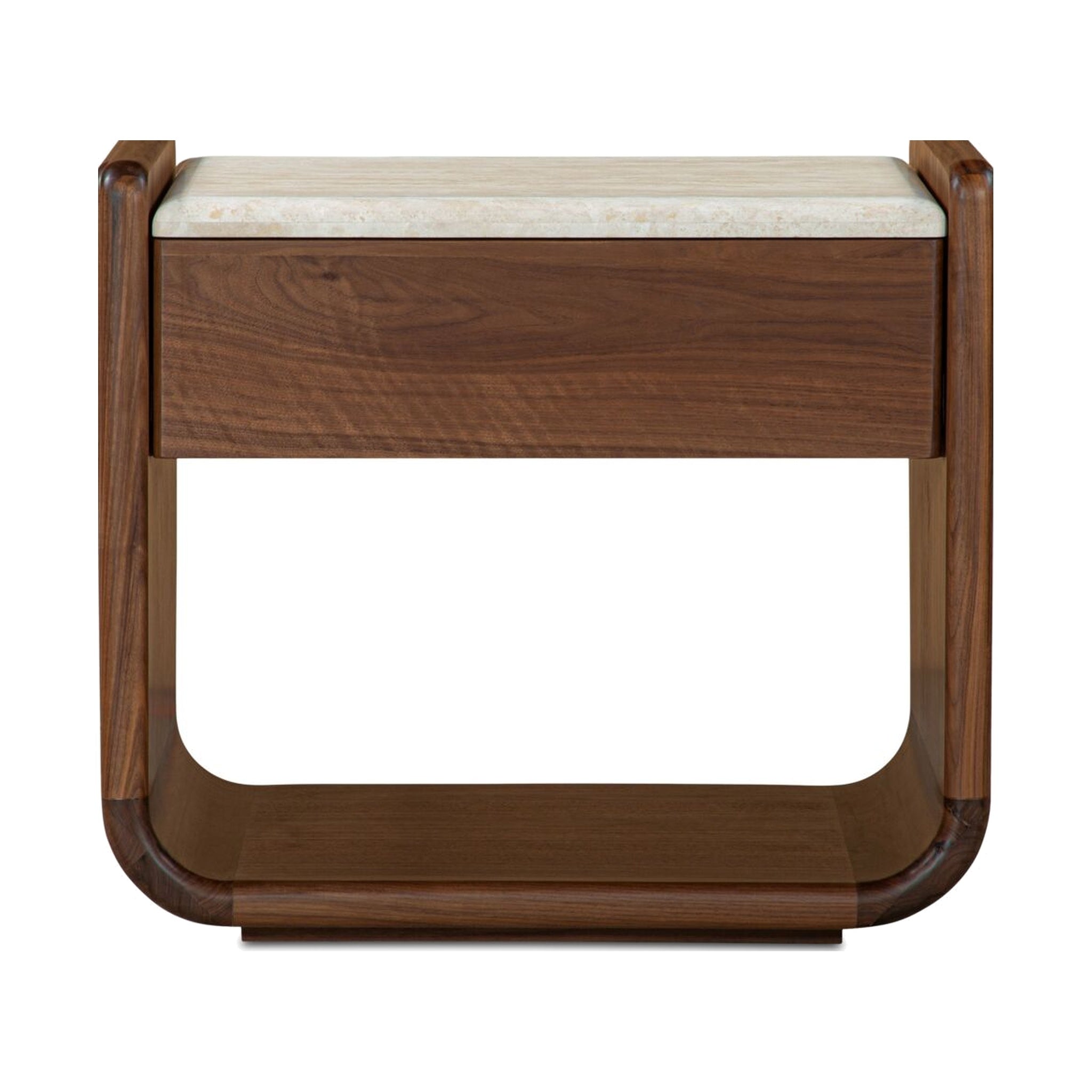 Enns Nightstand FURNITURE - nightstand Moe's Furniture Brown