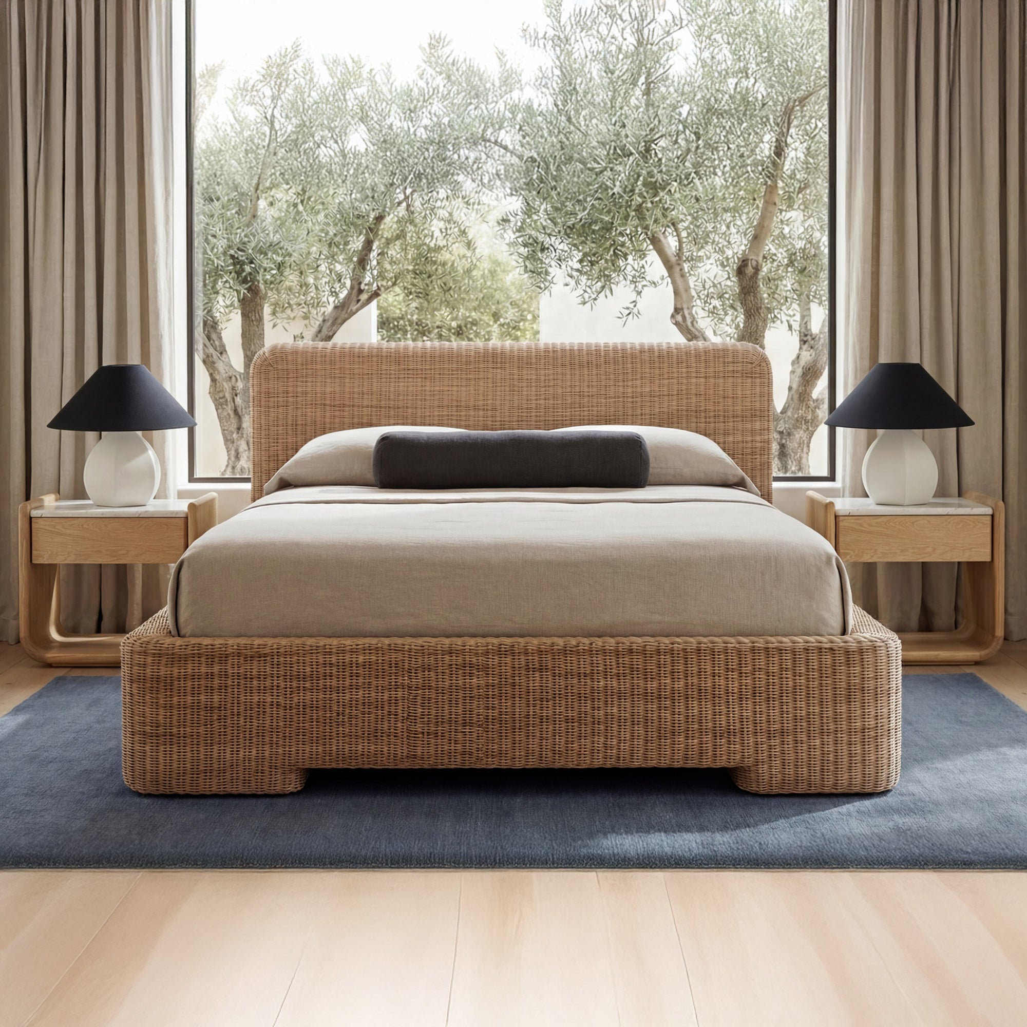 Enns Nightstand FURNITURE - nightstand Moe's Furniture