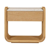 Enns Nightstand FURNITURE - nightstand Moe's Furniture Natural