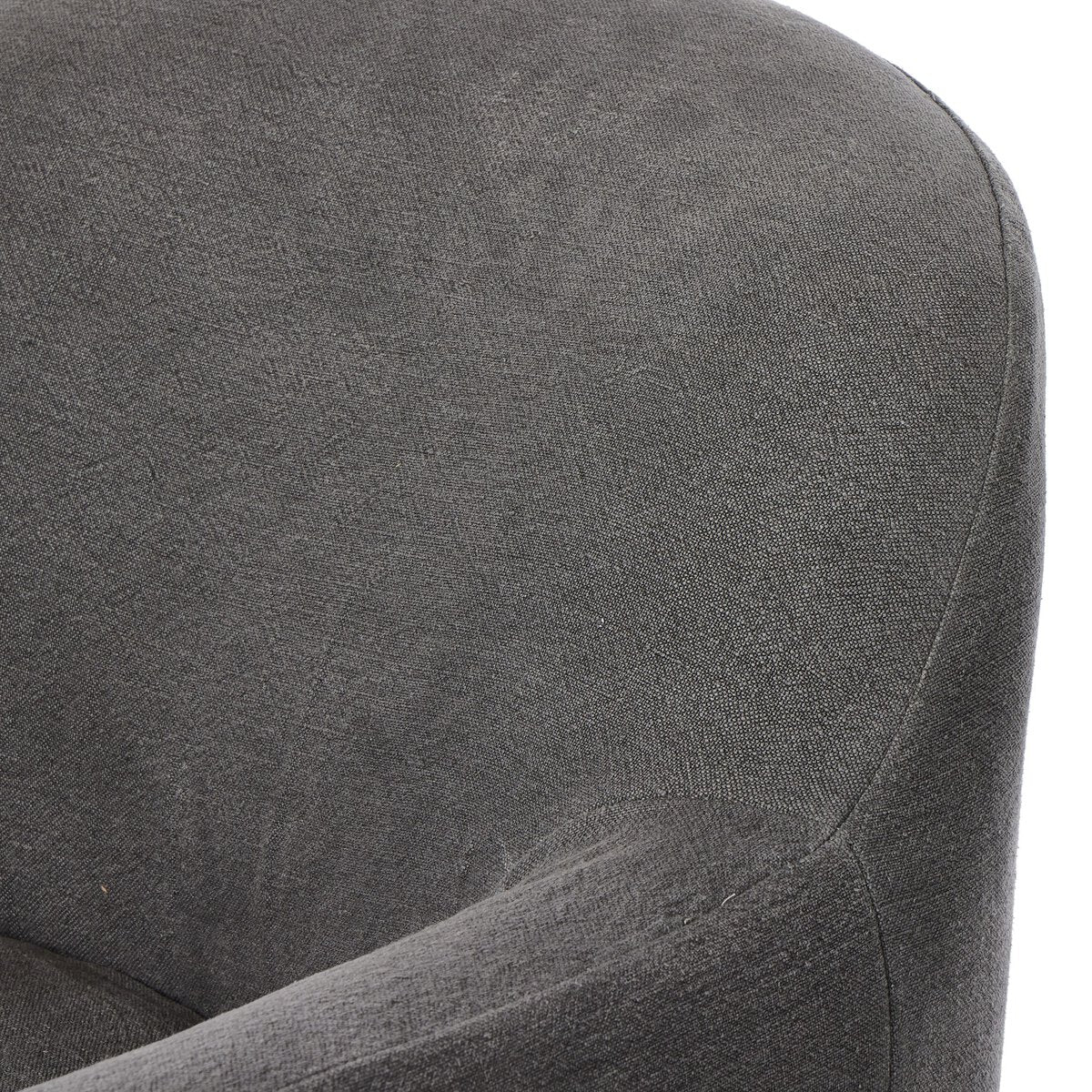 Lowell Slipcover Swivel Chair - Broadway Demin FURNITURE - lounge chair Four Hands