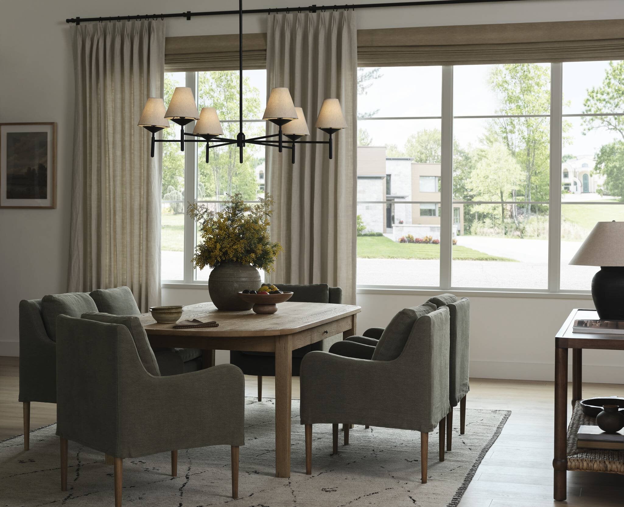 FLOOR MODEL - Aurelia Dining Chair - Broadway Olive FURNITURE - floor model Four Hands