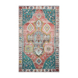 Loloi Fiona Rust / Green Rug RUGS - synthetic Loloi 3'0" x 5'0"