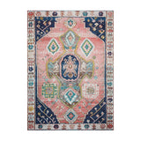 Loloi Fiona Rust / Navy Rug RUGS - synthetic Loloi 2'6" x 7'6"