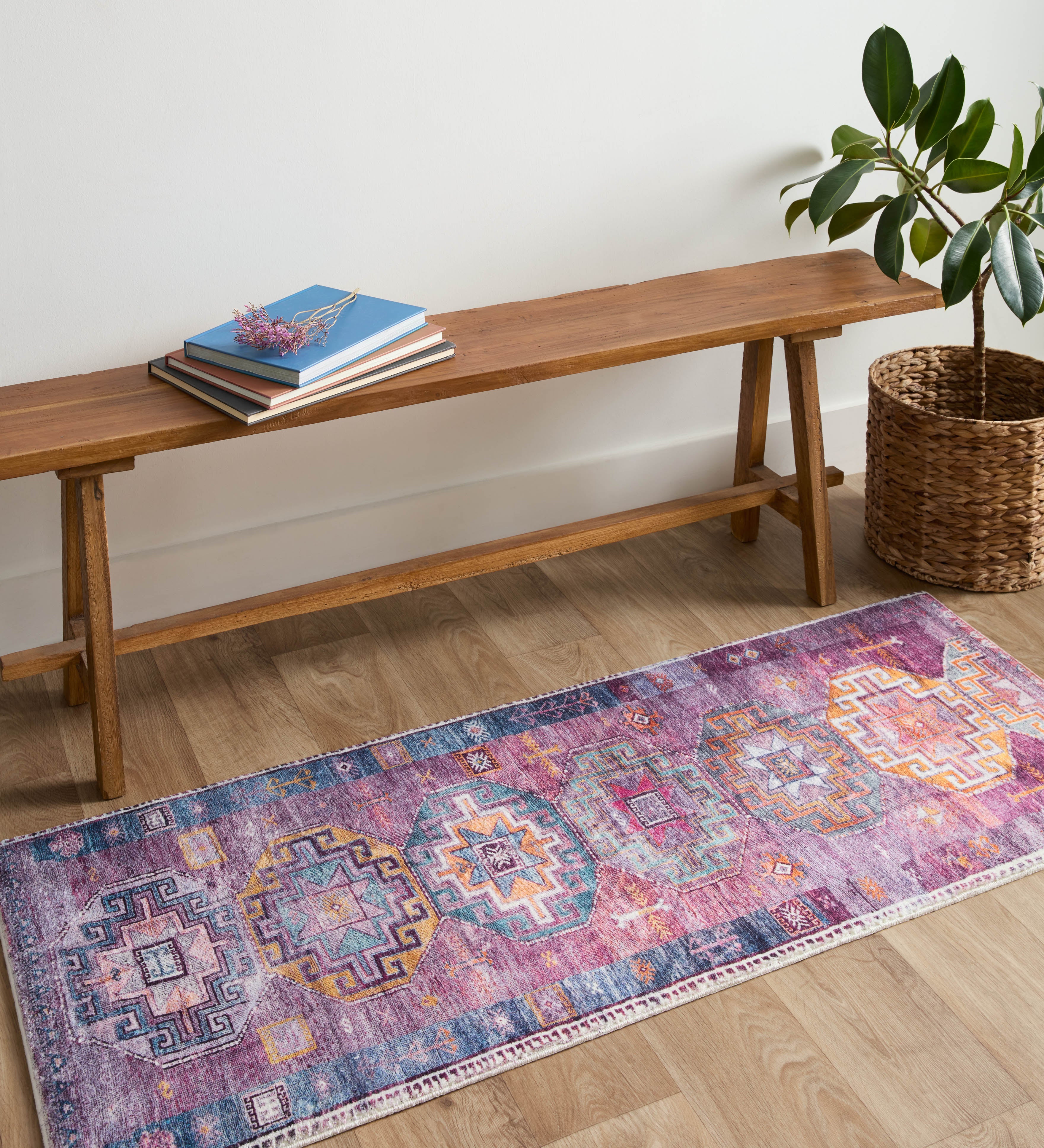 Loloi Fiona Blue / Purple Rug RUGS - synthetic Loloi