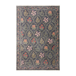 Rifle Paper Co. x Loloi Fiore Charcoal Rug RUGS - synthetic Loloi 18" x 18"