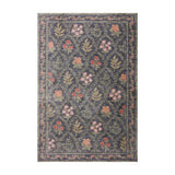 Rifle Paper Co. x Loloi Fiore Charcoal Rug RUGS - synthetic Loloi 18" x 18"
