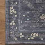 Rifle Paper Co. x Loloi Fiore Navy Rug No.1 RUGS - synthetic Loloi 18" x 18"