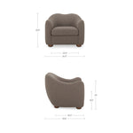 Bria Accent Chair FURNITURE - lounge chair Moe's Furniture