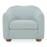 Bria Accent Chair FURNITURE - lounge chair Moe's Furniture Blue