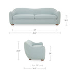 Bria Sofa FURNITURE - sofa Moe's Furniture