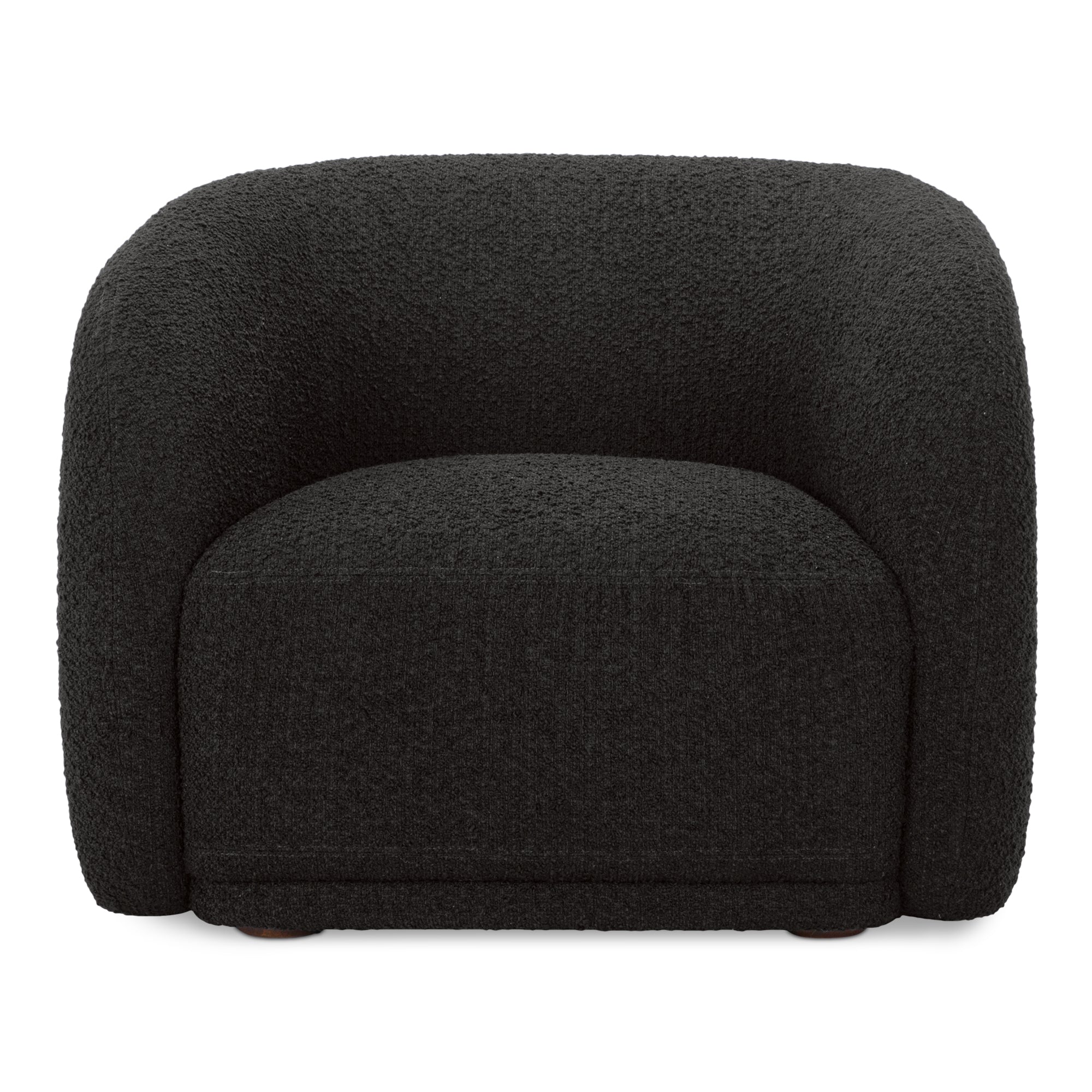 Faye Accent Chair FURNITURE - lounge chair Moe's Furniture Black