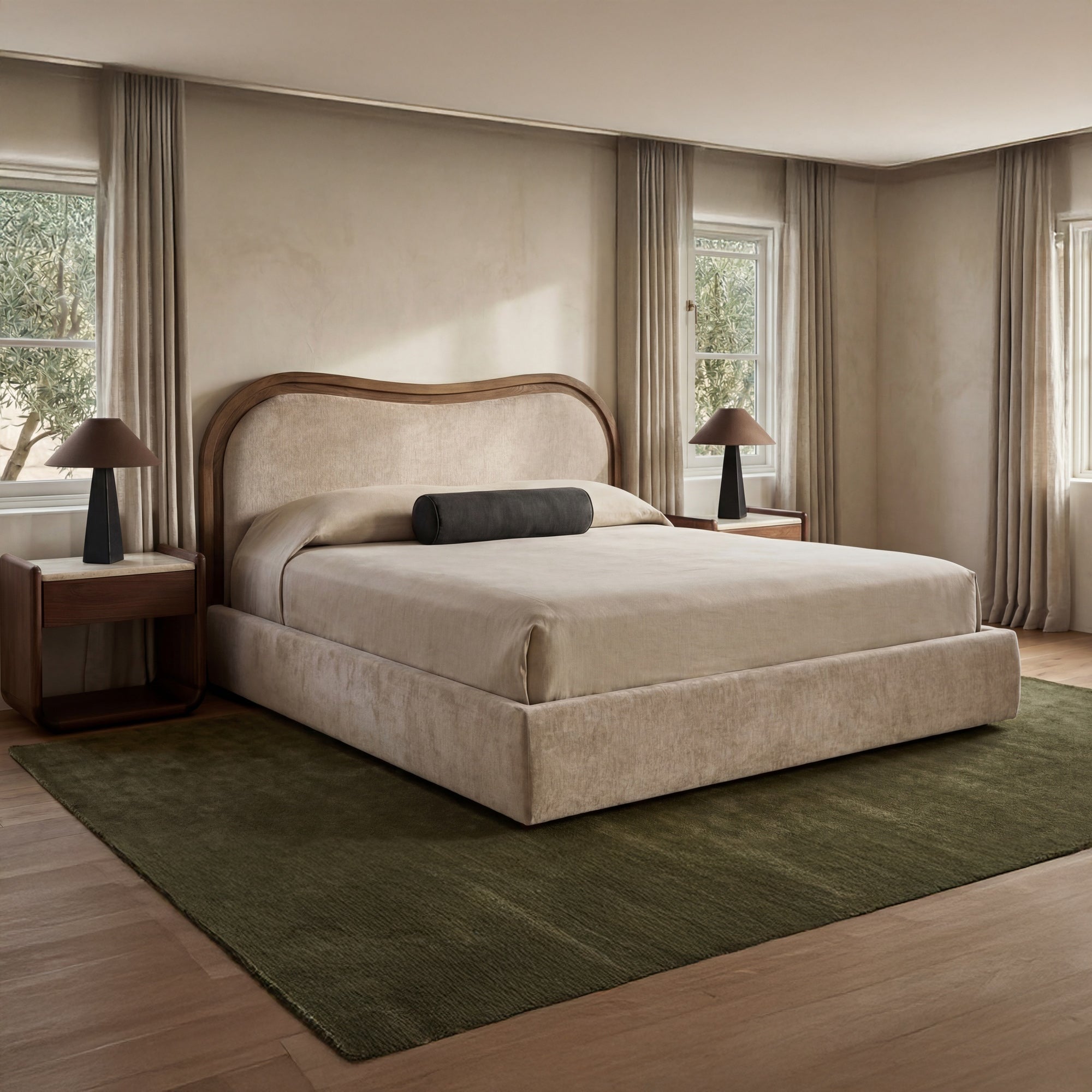 Camilla Bed FURNITURE - bed Moe's Furniture