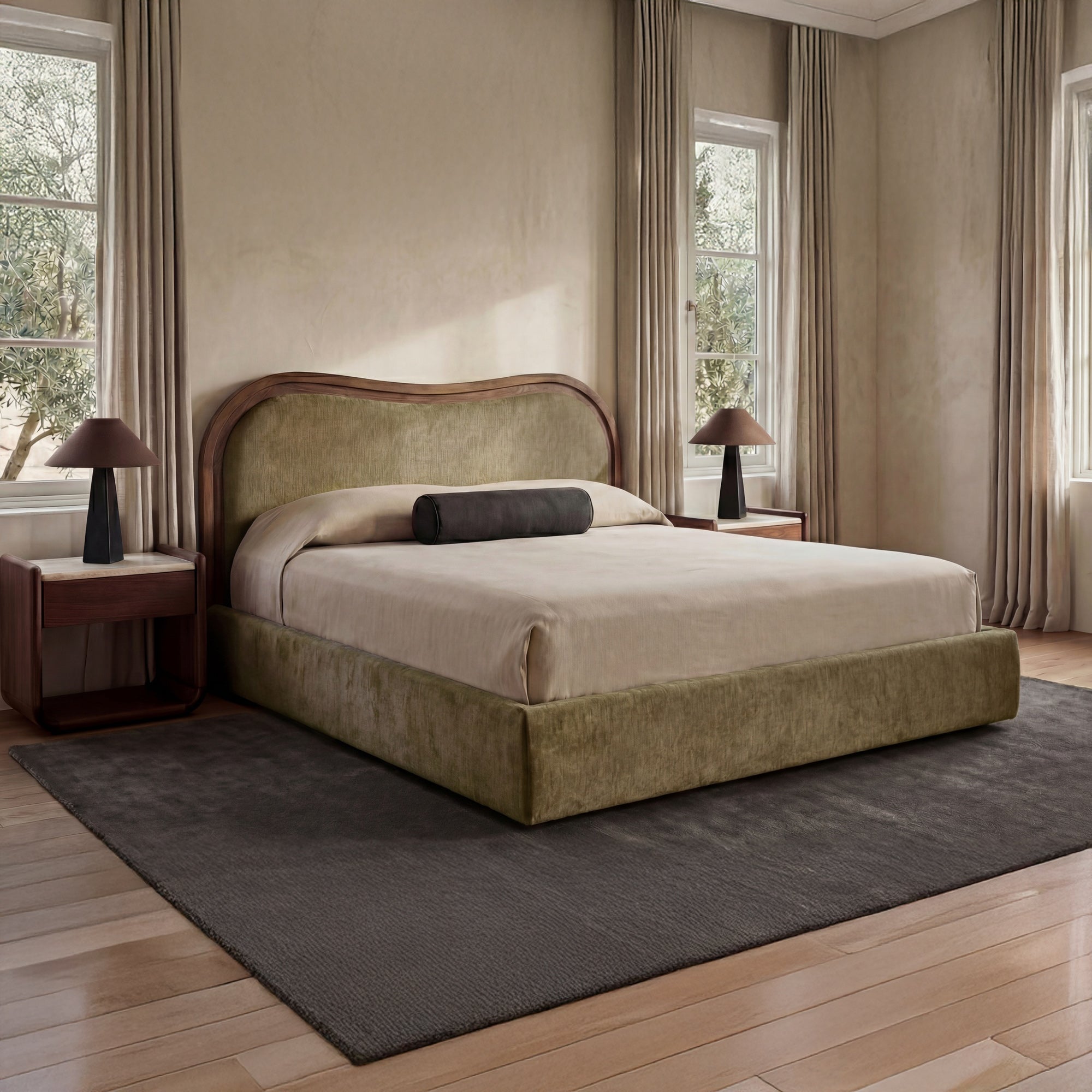 Camilla Bed FURNITURE - bed Moe's Furniture