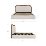 Camilla Bed FURNITURE - bed Moe's Furniture