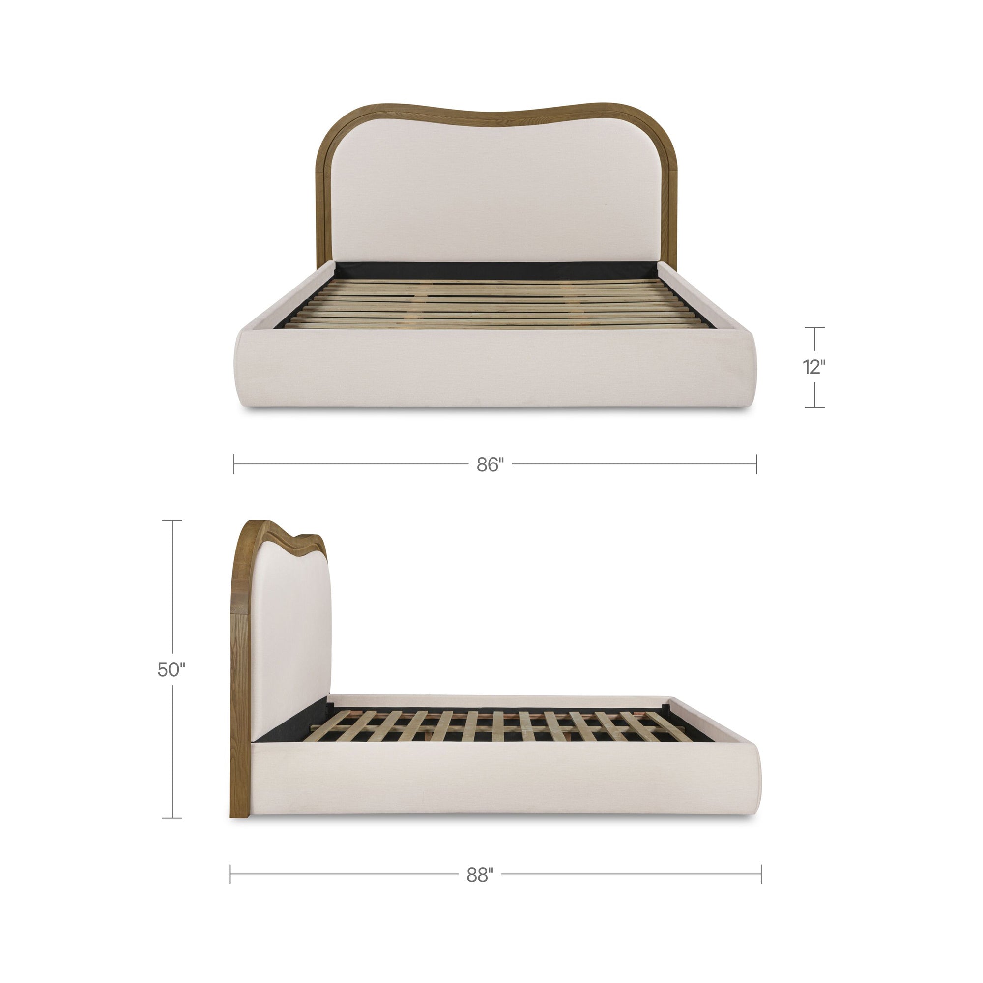 Camilla Bed FURNITURE - bed Moe's Furniture