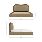 Camilla Bed FURNITURE - bed Moe's Furniture