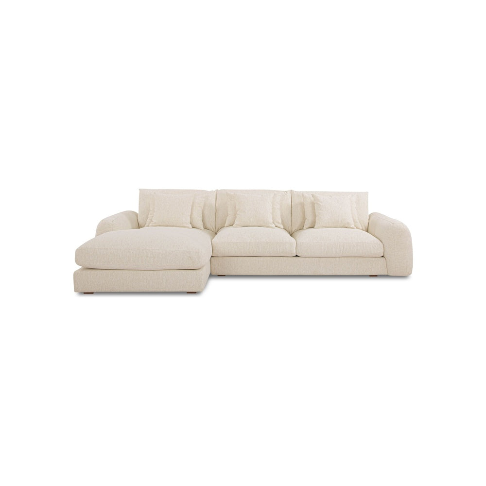 Beckett Sectional FURNITURE - sectionals Moe's Furniture Left Oat