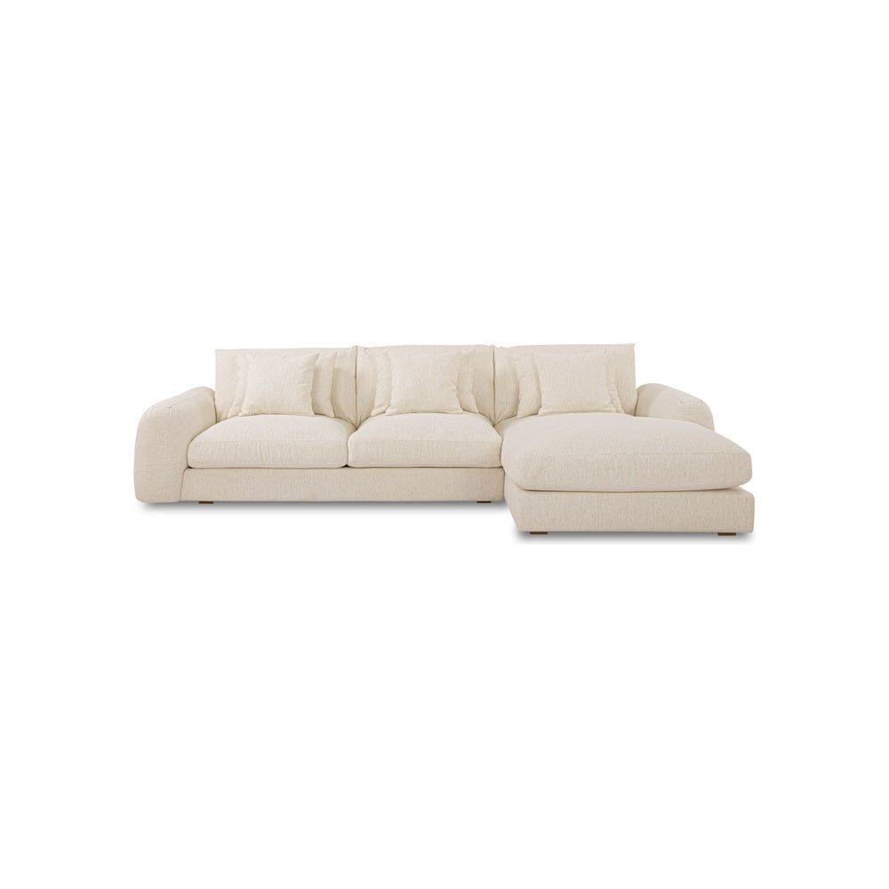 Beckett Sectional FURNITURE - sectionals Moe's Furniture Right Oat