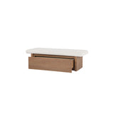 Gemine Storage Bench FURNITURE - benches Moe's Furniture