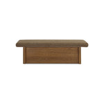 Gemine Storage Bench FURNITURE - benches Moe's Furniture Taupe