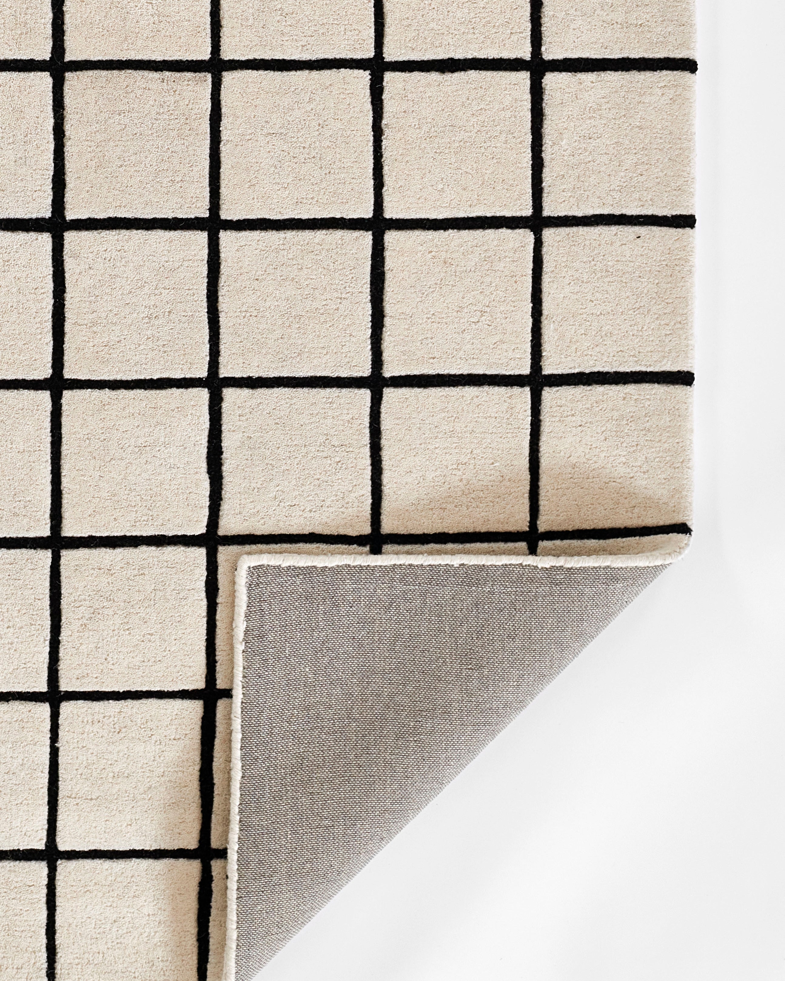 Forme Gridwork Hand Tufted Rug RUGS - wool Momeni