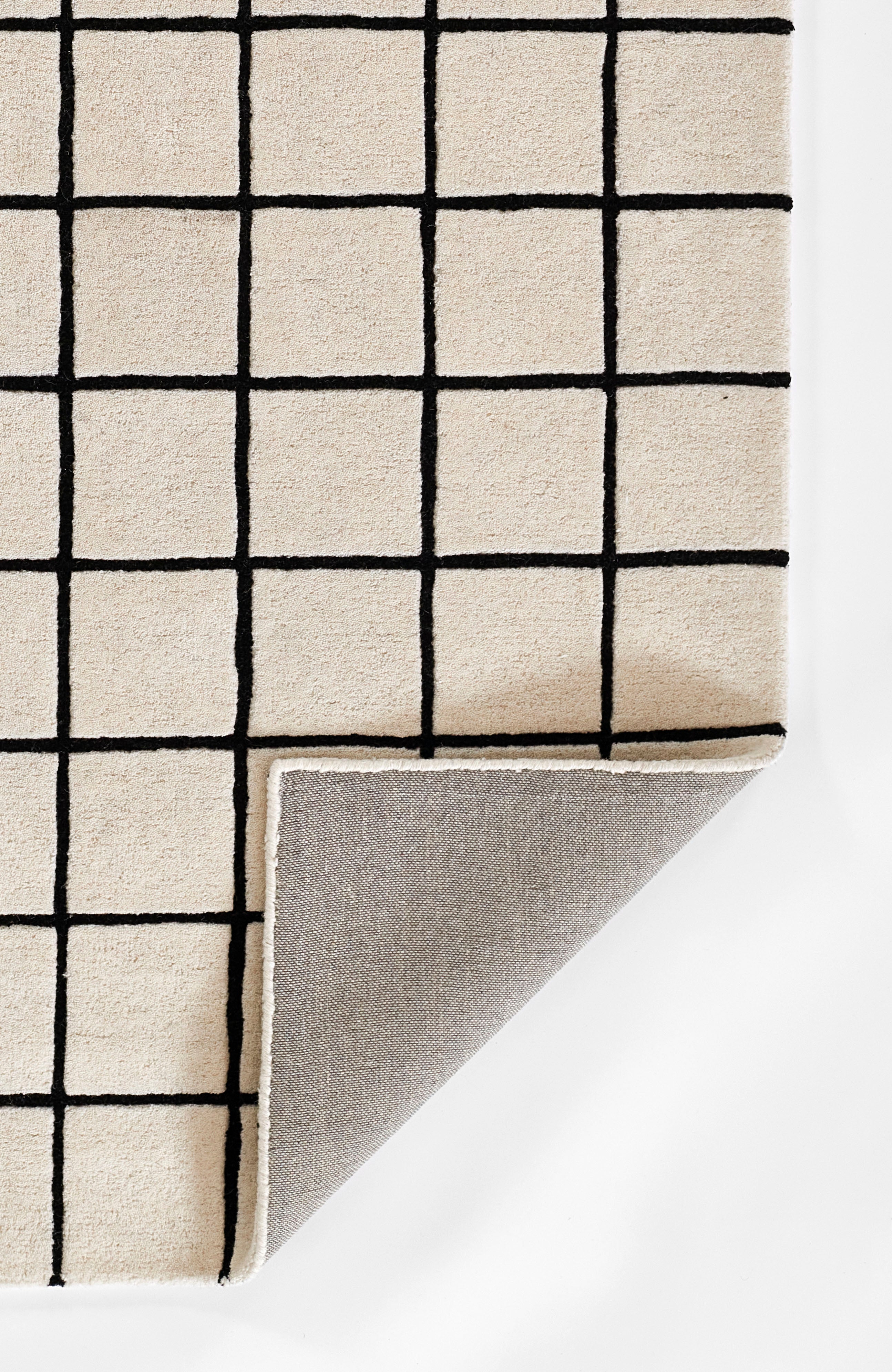 Forme Gridwork Hand Tufted Rug RUGS - wool Momeni