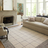 Chris Loves Julia x Loloi Francis Cream / Black Rug 0-RUGS Loloi