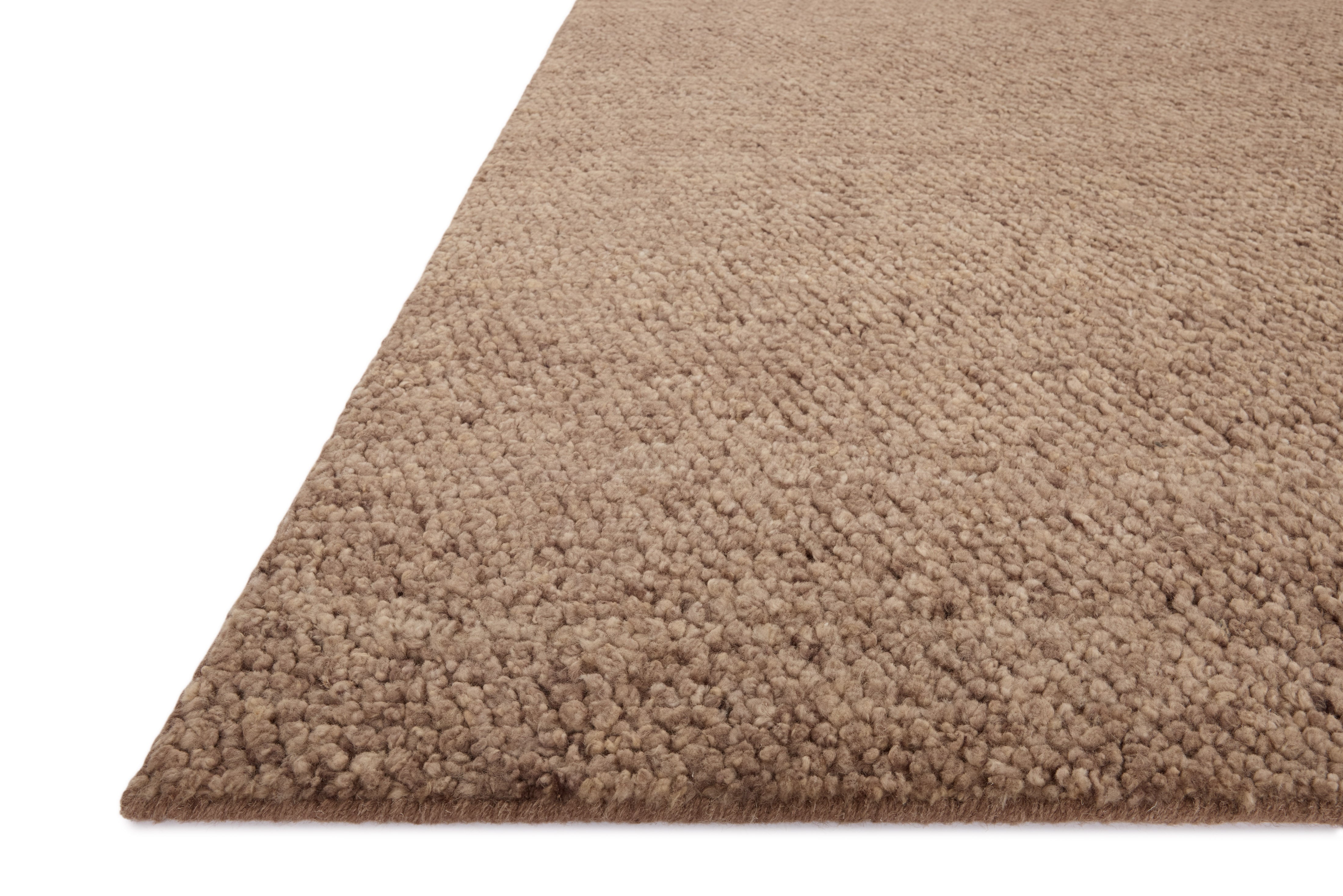 Brigette Romanek x Loloi Frida Dark Taupe Rug 1- RUGS - wool Loloi