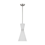 Belcarra Small Pendant LIGHTING - pendant Visual Comfort Brushed Steel