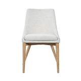 FLOOR MODEL - Frits Dining Chair - set of 2 - Taupe/Dark Brown FURNITURE - floor model LH IMPORTS